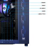 Thermaltake PC-000117-DE, Gaming-PC violeta/Transparente