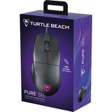Turtle Beach Pure Sel - Ratón de Juego RGB ergonómico Ultraligero, Sensor óptico de 8000 dpi, interruptores mecánicos, Sistema de pretensado, deslizamientos de PTFE Puro, iluminación RGB - Negro, Ratones para gaming negro, Sensor óptico de 8000 dpi, interruptores mecánicos, Sistema de pretensado, deslizamientos de PTFE Puro, iluminación RGB - Negro, mano derecha, Óptico, USB tipo A, 8000 DPI, Negro