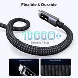 UGREEN 35501 cable USB 1 m USB C Negro negro/Gris, 1 m, USB C, USB C, Negro