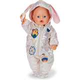 ZAPF Creation BABY born Winter Suit Cream 43cm, Accesorios para muñecas BABY born Winter Suit Cream 43cm, Pelele de muñeca, 3 año(s)
