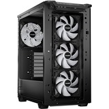 be quiet! Pure Base 501 LX Black Midi Tower Negro, Cajas de torre negro, Midi Tower, PC, Negro, ATX, micro ATX, Mini-ATX, Acrilonitrilo butadieno estireno (ABS), Vidrio, Acero, Multi