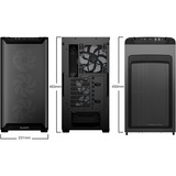 be quiet! Pure Base 501 LX Black Midi Tower Negro, Cajas de torre negro, Midi Tower, PC, Negro, ATX, micro ATX, Mini-ATX, Acrilonitrilo butadieno estireno (ABS), Vidrio, Acero, Multi