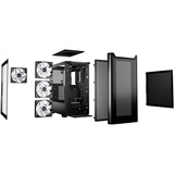be quiet! Pure Base 501 LX Black Midi Tower Negro, Cajas de torre negro, Midi Tower, PC, Negro, ATX, micro ATX, Mini-ATX, Acrilonitrilo butadieno estireno (ABS), Vidrio, Acero, Multi