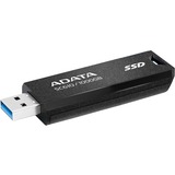 ADATA SC610 1 TB USB tipo A 3.2 Gen 2 (3.1 Gen 2) Negro, Unidad de estado sólido negro, 1 TB, USB tipo A, 3.2 Gen 2 (3.1 Gen 2), 550 MB/s, 10 Gbit/s, Negro