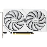 ASUS Dual -RX9060XT-16G-WHITE AMD Radeon RX 9060 XT 16 GB GDDR6, Tarjeta gráfica blanco, Radeon RX 9060 XT, 16 GB, GDDR6, PCI Express 5.0, 2 Ventilador(es)