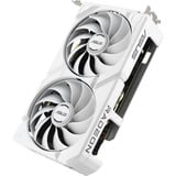ASUS Dual -RX9060XT-16G-WHITE AMD Radeon RX 9060 XT 16 GB GDDR6, Tarjeta gráfica blanco, Radeon RX 9060 XT, 16 GB, GDDR6, PCI Express 5.0, 2 Ventilador(es)