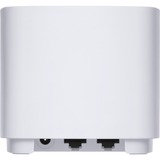 ASUS ZenWiFi XD5 (W-1-PK) Doble banda (2,4 GHz / 5 GHz) Wi-Fi 6 (802.11ax) Blanco 2 Interno, Router blanco, Blanco, Interno, Enrutador de malla, Poder, 222,9 m², Doble banda (2,4 GHz / 5 GHz)