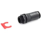 Alphacool Acoplamiento rápido ES G1/4 IG PushIn hembra, Conexión negro