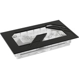 Alphacool Apex Distroplate VPP/D, Refrigeración por agua negro/Transparente