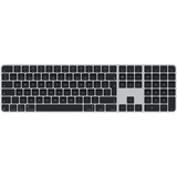 Apple Magic Keyboard con Touch ID y teclado numérico plateado/Negro