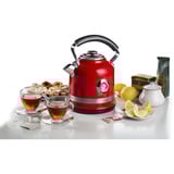 Ariete 2854/00 tetera eléctrica 1,7 L 2000 W Rojo, Hervidor de agua rojo, 1,7 L, 2000 W, Rojo, Acero inoxidable, Indicador de nivel de agua, Protección contra sobrecalentamiento