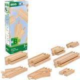 BRIO World Schienen Starter Sortiment B, Ferrocarril 