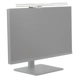 BenQ ScreenBar Pro luz de pantalla Plata 1000 lm, Luz de LED plateado, Plata, Acrilonitrilo butadieno estireno (ABS), Aluminio, Policarbonato (PC), Zinc, 1000 lm, 2700 K, 6500 K, Botones