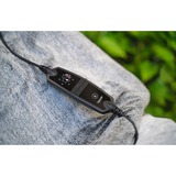 Beurer Manta térmica HD 75 Nordic Grey Green Planet, Mantas eléctricas gris