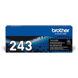 Brother TN-243BK cartucho de tóner 1 pieza(s) Original Negro 1000 páginas, Negro, 1 pieza(s)