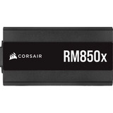 Corsair RM850x (2024) Reacondicionado, Fuente de alimentación de PC negro