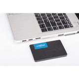 Crucial BX500 2.5" 240 GB Serial ATA III 3D NAND, Unidad de estado sólido negro, 240 GB, 2.5", 540 MB/s, 6 Gbit/s