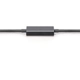 Digitus Cable de extensión USB 3.2 Gen 1 activo, conector USB-C > puerto USB-A, Cable alargador negro