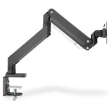 Digitus Soporte universal para monitor individual, Soporte de monitor negro (mate)