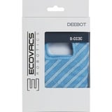 ECOVACS D-CC3C accesorio y suministro de vacío Bayeta para mopa Robot aspirador, Cubierta de la fregona Bayeta para mopa, Robot aspirador, Azul, Gris, Ecovacs, DEEBOT OZMO 930, 3 pieza(s)