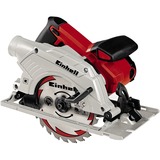 EINHELL TE-CS 165 16,5 cm Gris, Rojo 5500 RPM 1200 W, Sierra circular rojo/Negro, Gris, Rojo, 16,5 cm, 5500 RPM, 5,5 cm, 4 cm, 98,9 dB