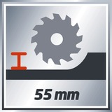 EINHELL TE-CS 165 16,5 cm Gris, Rojo 5500 RPM 1200 W, Sierra circular rojo/Negro, Gris, Rojo, 16,5 cm, 5500 RPM, 5,5 cm, 4 cm, 98,9 dB