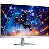 GIGABYTE M27UP ICE Monitor de juego 27” 4K UHD - Modo dual (4K 160Hz o FHD 320Hz), 3840 x 2160, 1ms, 350 cd/m², FreeSync Premium, DisplayHDR400, HDMI 2.1, DisplayPort 1.4, Monitor de gaming blanco, 3840 x 2160, 1ms, 350 cd/m², FreeSync Premium, DisplayHDR400, HDMI 2.1, DisplayPort 1.4, 68,6 cm (27"), 3840 x 2160 Pixeles, 4K Ultra HD, LED, 1 ms, Blanco