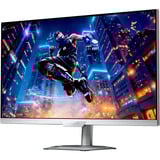 GIGABYTE M27UP ICE Monitor de juego 27” 4K UHD - Modo dual (4K 160Hz o FHD 320Hz), 3840 x 2160, 1ms, 350 cd/m², FreeSync Premium, DisplayHDR400, HDMI 2.1, DisplayPort 1.4, Monitor de gaming blanco, 3840 x 2160, 1ms, 350 cd/m², FreeSync Premium, DisplayHDR400, HDMI 2.1, DisplayPort 1.4, 68,6 cm (27"), 3840 x 2160 Pixeles, 4K Ultra HD, LED, 1 ms, Blanco