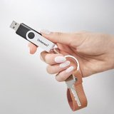 Intenso Office Line 64 GB, Lápiz USB plateado/Negro