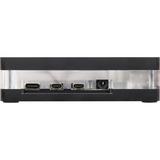 Joy-IT RB-CASEP4+03B para Raspberry Pi 4 B, Caja/Carcasa negro/Transparente