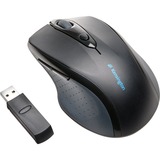 Kensington Ratón inalámbrico Pro Fit™ tamaño normal negro, Ambidextro, Óptico, RF inalámbrico, 1600 DPI, Negro