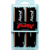 Kingston FURY FURY Beast 16GB 6000MT/s DDR5 CL30 DIMM (Kit of 2) Black EXPO, Memoria RAM negro, 16 GB, 2 x 8 GB, DDR5, 288-pin DIMM, Negro