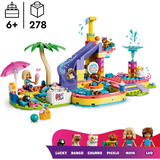 LEGO Friends Día divertido en el parque acuático, Juegos de construcción 