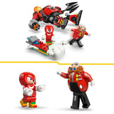 LEGO Knuckles vs. Meca Egg Crusher del Dr. Eggman, Juegos de construcción Juego de construcción, 8 año(s), Plástico, 350 pieza(s), 452 g