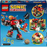 LEGO Knuckles vs. Meca Egg Crusher del Dr. Eggman, Juegos de construcción Juego de construcción, 8 año(s), Plástico, 350 pieza(s), 452 g