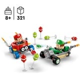 LEGO Mario Kart™: Bebé Mario vs. Bebé Luigi, Juegos de construcción Juego de construcción, 8 año(s), Plástico, 321 pieza(s), 387 g