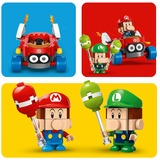 LEGO Super Mario Mario Kart™: Bebé Mario vs. Bebé Luigi, Juegos de construcción Juego de construcción, 8 año(s), Plástico, 321 pieza(s), 387 g