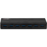 Lindy 43228 hub de interfaz USB 3.2 Gen 1 (3.1 Gen 1) Type-A 5000 Mbit/s Negro, Hub USB USB 3.2 Gen 1 (3.1 Gen 1) Type-A, USB 3.2 Gen 1 (3.1 Gen 1) Type-A, USB 3.2 Gen 1 (3.1 Gen 1), 5000 Mbit/s, Negro, Plástico