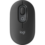 Logitech POP Mouse, ratón inalámbrico Bluetooth compacto y portátil con botones programables y clics discretos, tecnología Easy-Switch para alternar hasta 3 dispositivos, portátil, tablet, PC: grafito grafito, ratón inalámbrico Bluetooth compacto y portátil con botones programables y clics discretos, tecnología Easy-Switch para alternar hasta 3 dispositivos, portátil, tablet, PC: grafito, Ambidextro, Óptico, Bluetooth, Grafito