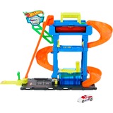 Mattel City HTN80 vehículo de juguete, Juego de construcción Set de pistas y vehículos de carreras, 3 año(s), Plástico, Multicolor