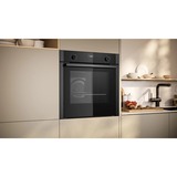 Neff N 50 B3ACE2AG3 horno 71 L Grafito, Gris negro/Grafito, Medio, Horno eléctrico, 71 L, 71 L, 50 - 275 °C, Hidrolítica