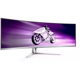 Philips Evnia 8000 49M2C8900/00 pantalla para PC 124,2 cm (48.9") 5120 x 1440 Pixeles Dual QHD QD-OLED Blanco, Monitor de gaming blanco, 124,2 cm (48.9"), 5120 x 1440 Pixeles, Dual QHD, QD-OLED, 0,03 ms, Blanco