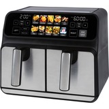 ProfiCook PC-FR 1287 H, Freidora de aire caliente acero fino/Negro