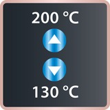 Rowenta Ultimate Experience CF4310 Rizador de pelo Caliente Blanco 1,8 m blanco/Cobre, Rizador de pelo, Caliente, 130 °C, 200 °C, 30 s, Aluminio