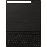 SAMSUNG EF-DX820 QWERTZ Alemán Pogo pin Negro, Teclado negro, QWERTZ, Alemán, Touchpad, Samsung, Galaxy Tab S10+, Galaxy Tab S9+, Galaxy Tab S9 FE+, Negro