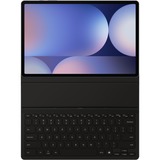 SAMSUNG EF-DX820 QWERTZ Alemán Pogo pin Negro, Teclado negro, QWERTZ, Alemán, Touchpad, Samsung, Galaxy Tab S10+, Galaxy Tab S9+, Galaxy Tab S9 FE+, Negro