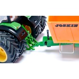 SIKU 3292 modelo a escala Modelo a escala de tractor Previamente montado 1:32, Automóvil de construcción Modelo a escala de tractor, Previamente montado, 1:32, John Deere 8R 410, Cualquier género, Metal, Plástico
