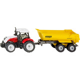 SIKU BLISTER Steyr con volquete Krampe, Automóvil de construcción 