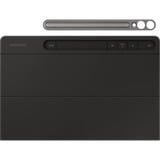 Samsung EF-DX820 QWERTZ Alemán Pogo pin Negro, Teclado negro, QWERTZ, Alemán, Touchpad, Samsung, Galaxy Tab S10+, Galaxy Tab S9+, Galaxy Tab S9 FE+, Negro