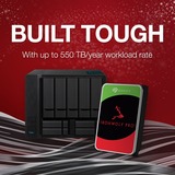 Seagate IronWolf Pro ST20000NT001 disco duro interno 20 TB 7200 RPM 256 MB 3.5", Unidad de disco duro 20 TB, 7200 RPM, 256 MB, 3.5"